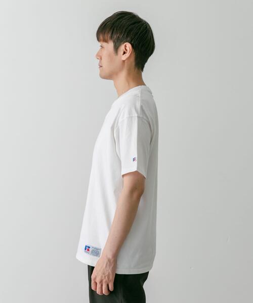 Russell Athletic(ラッセルアスレティック)の「『別注』RUSSELL ATHLETIC×DOORS USA Cotton Basic Tee(Tシャツ/カットソー・メンズ・ホワイト/グレー/ブラック・LARGE/MEDIUM/X-LARGE)」の20枚目の写真