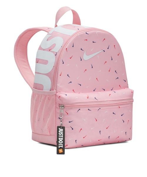 NIKE(ナイキ)の「ナイキ ブラジリア JDI キッズ ミニ バックパック (11L) / Nike Brasilia JDIKids' Mini Backpack (11L)(バックパック/リュック・キッズ・ピンク/ブラック/エメラルド・ONE SIZE)」の15枚目の写真