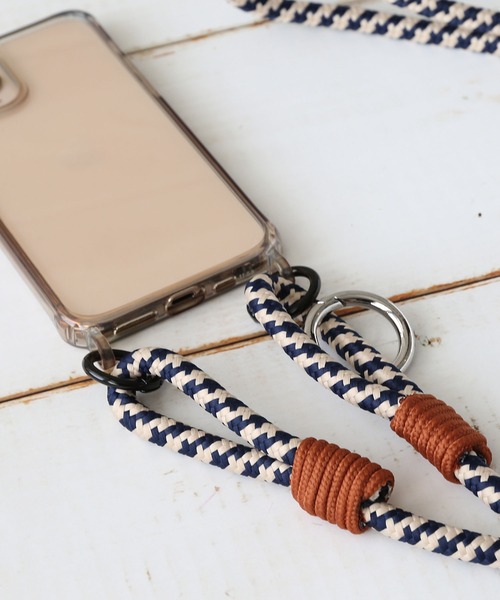 カラーロープ/パラコード スマホショルダーストラップ［新色追加