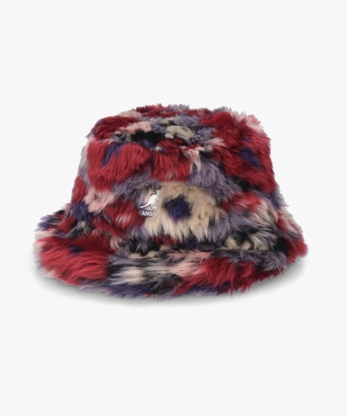 KANGOL(カンゴール)の「KANGOL FAUX FUR BUCKET(ハット・レディース・ブラック/シルバー/グレー/チャコール/ブルー/オリーブ/タン/イエロー/カモフラージュ/グリーン/ピンク/ホワイト×ブラック/ブルー系/ブラウン系/パープル・MEDIUM/X-LARGE/LARGE/SMALL)」の11枚目の写真