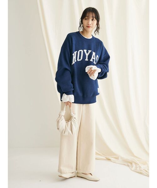 CRAFT STANDARD BOUTIQUE(クラフトスタンダードブティック)の「2WAYサロペット(その他パンツ・レディース・ブルー系その他/ダークインディゴブルー/ナチュラル・L/XL/M/S)」の15枚目の写真