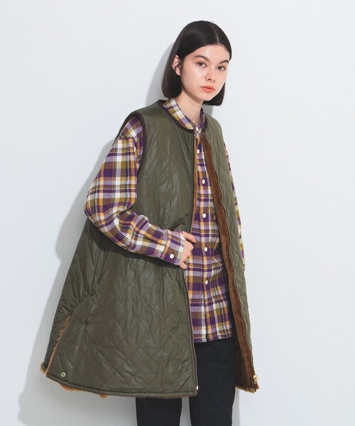 セール】Barbour × BEAMS BOY / 別注 Liner Vest NEW（その他アウター 