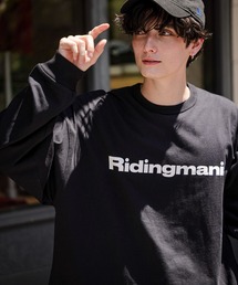 Ridingmania | 【RIDING MANIA/ライディングマニア】ブランドロゴプリントTシャツ(Tシャツ/カットソー)