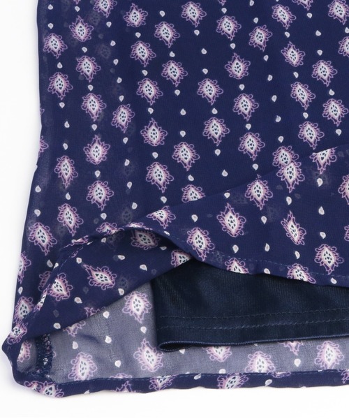 TOKYO SHIRTS(トウキョウシャツ)の「スタンドカラー 半袖ブラウス(シャツ/ブラウス・レディース・ネイビー/ホワイト/ライトイエロー・M/L)」の17枚目の写真