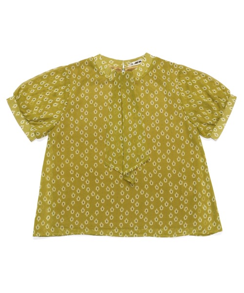 TOKYO SHIRTS(トウキョウシャツ)の「スタンドカラー 半袖ブラウス(シャツ/ブラウス・レディース・ネイビー/ホワイト/ライトイエロー・M/L)」の19枚目の写真