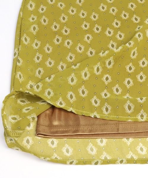 TOKYO SHIRTS(トウキョウシャツ)の「スタンドカラー 半袖ブラウス(シャツ/ブラウス・レディース・ネイビー/ホワイト/ライトイエロー・M/L)」の20枚目の写真