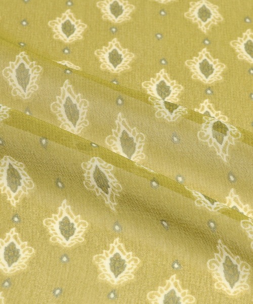 TOKYO SHIRTS(トウキョウシャツ)の「スタンドカラー 半袖ブラウス(シャツ/ブラウス・レディース・ネイビー/ホワイト/ライトイエロー・M/L)」の21枚目の写真