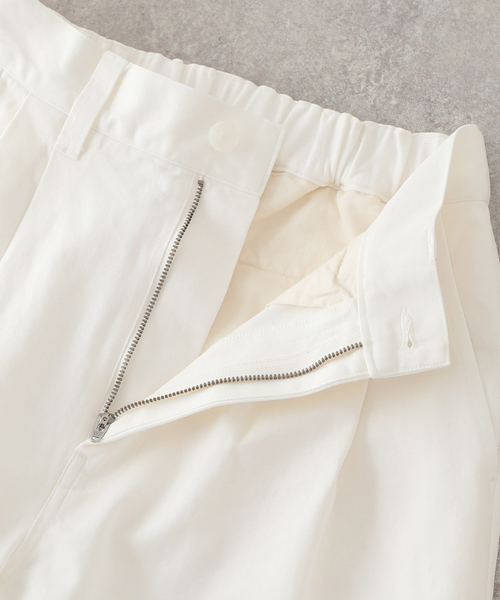 JOURNAL STANDARD LUXE（ジャーナルスタンダード　ラックス）の「ハイカウントチノ レプリパンツ（チノパンツ・レディース・ベージュ/ホワイト・SMALL/MEDIUM）」の20枚目の写真