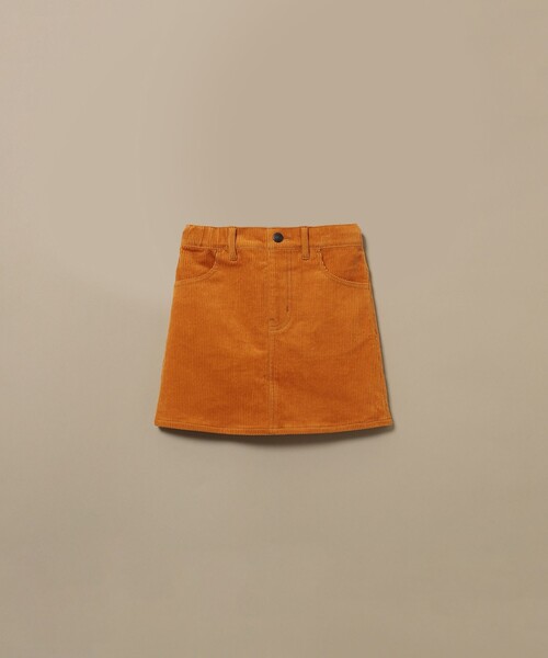 こども ビームス(コドモビームス)の「PICCADILLY × こども ビームス / 別注 コーデュロイ スカート 23(100~150cm)(スカート・キッズ・コーラルピンク/ゴールド系・110/120/130/140/150)」の14枚目の写真