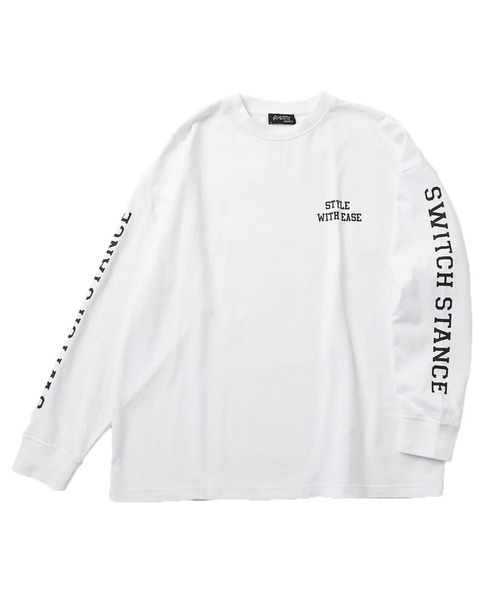 GLAZOS（グラソス）の「USAコットン・袖ロゴプリントビッグ長袖Tシャツ（その他トップス・キッズ・ブラック/ホワイト/ブルー・150cm/160cm/170cm/140cm）」の16枚目の写真