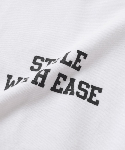 GLAZOS（グラソス）の「USAコットン・袖ロゴプリントビッグ長袖Tシャツ（その他トップス・キッズ・ブラック/ホワイト/ブルー・150cm/160cm/170cm/140cm）」の17枚目の写真