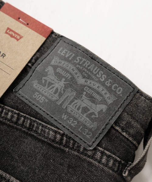 【Levi’s/リーバイス】505 レギュラーストレート ストレッチ　5ポケット デニム/505 REGULAR STRAIGHT STRETCH DENIM/ジーンズ【ウォッシュ加工】