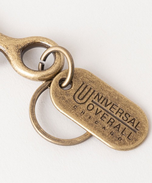 UNIVERSAL OVERALL（ユニバーサルオーバーオール）の「【UNIVERSALOVERALL/ユニバーサルオーバーオール】栓抜き型 キーリング（キーケース/キーアクセサリー・メンズ・ブラック/シルバー/ゴールド/オレンジ・FREE）」の9枚目の写真