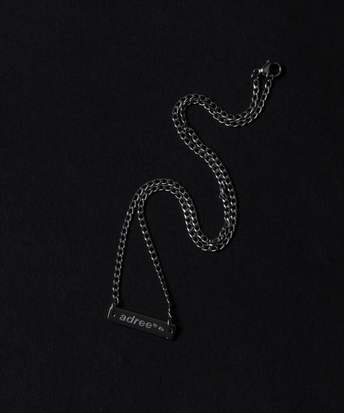 adree（アドリー）の「rhinestone metal plate chain necklace / ラインストーンメタルプレートチェーンネックレス（ネックレス・レディース・シルバー/ゴールド・FREE）」の10枚目の写真