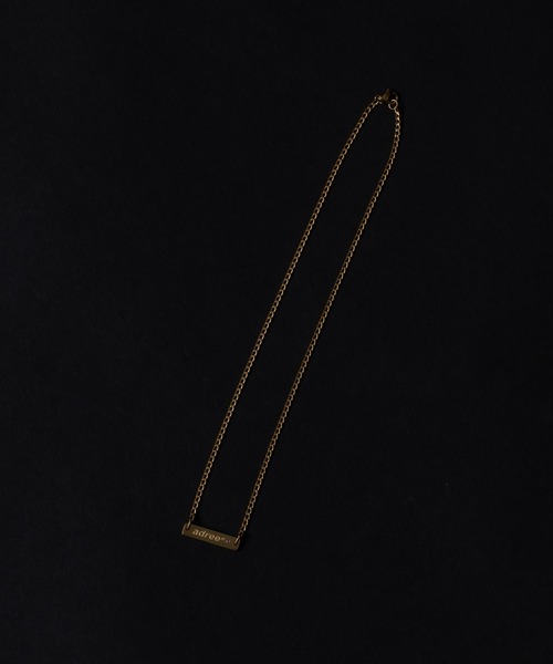 adree（アドリー）の「rhinestone metal plate chain necklace / ラインストーンメタルプレートチェーンネックレス（ネックレス・レディース・シルバー/ゴールド・FREE）」の15枚目の写真