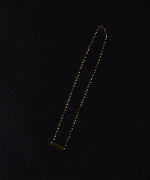 adree（アドリー）の「rhinestone metal plate chain necklace / ラインストーンメタルプレートチェーンネックレス（ネックレス・レディース・シルバー/ゴールド・FREE）」の16枚目の写真