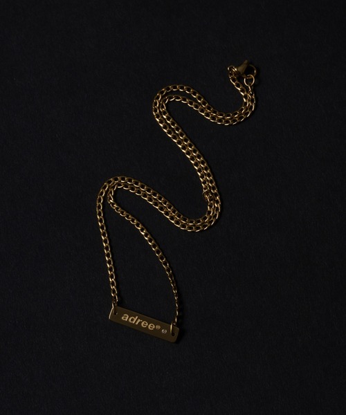 adree（アドリー）の「rhinestone metal plate chain necklace / ラインストーンメタルプレートチェーンネックレス（ネックレス・レディース・シルバー/ゴールド・FREE）」の17枚目の写真