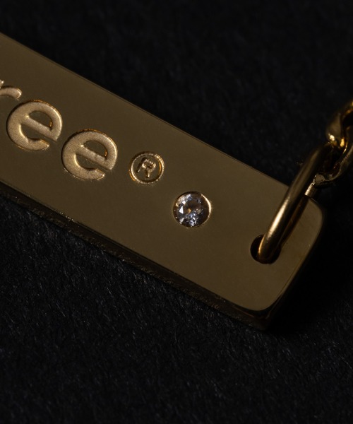 adree（アドリー）の「rhinestone metal plate chain necklace / ラインストーンメタルプレートチェーンネックレス（ネックレス・レディース・シルバー/ゴールド・FREE）」の19枚目の写真