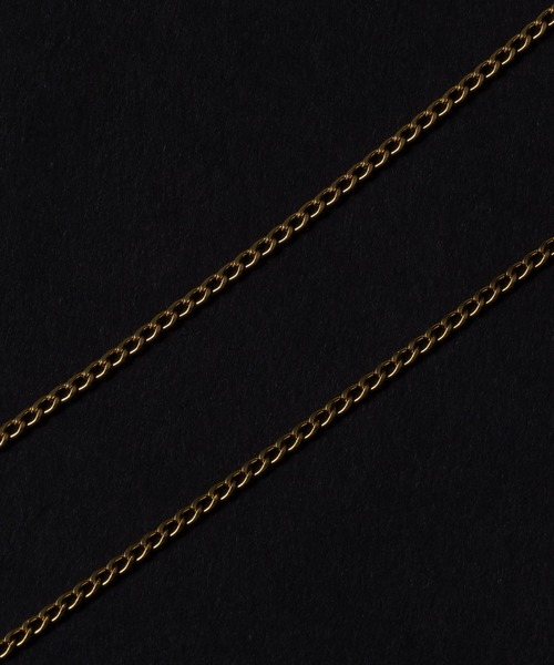 adree（アドリー）の「rhinestone metal plate chain necklace / ラインストーンメタルプレートチェーンネックレス（ネックレス・レディース・シルバー/ゴールド・FREE）」の20枚目の写真