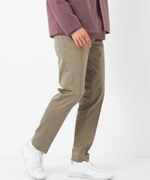 green label relaxing | サテン スマートレッグ パンツ(チノパンツ)