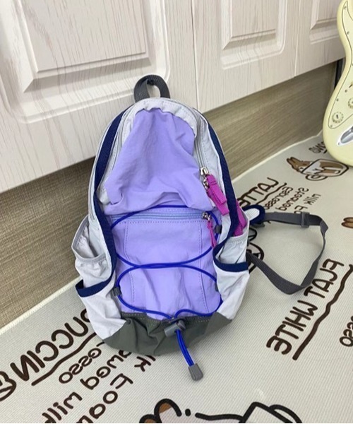 ROOPTOKYO（ループトウキョウ）の「COLOR MINI BACKPACK/カラーミニバックパック（バックパック/リュック・レディース・クリーム/グレー/パープル・ONE SIZE）」の13枚目の写真