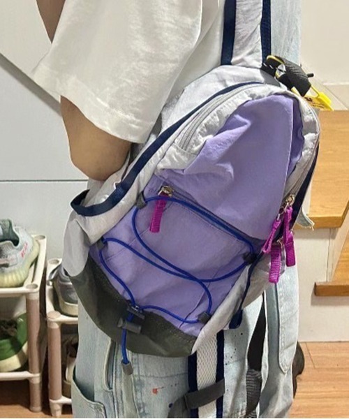 ROOPTOKYO（ループトウキョウ）の「COLOR MINI BACKPACK/カラーミニバックパック（バックパック/リュック・レディース・クリーム/グレー/パープル・ONE SIZE）」の15枚目の写真