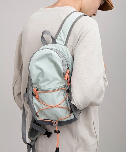 ROOPTOKYO（ループトウキョウ）の「COLOR MINI BACKPACK/カラーミニバックパック（バックパック/リュック・レディース・クリーム/グレー/パープル・ONE SIZE）」の18枚目の写真