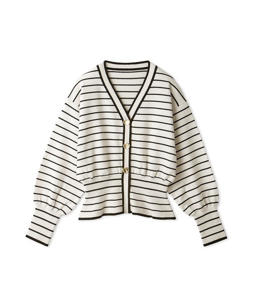 STONE グレー カーディガン M スナイデルニット STONE グレー