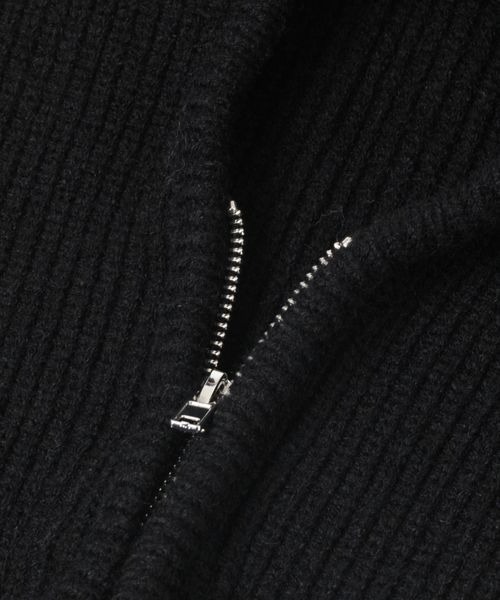 JEANASIS（ジーナシス）の「ZIPニットバラクラバ/968634（ネックウォーマー/スヌード・レディース・ブラック/ホワイト/ブルー・FREE）」の8枚目の写真