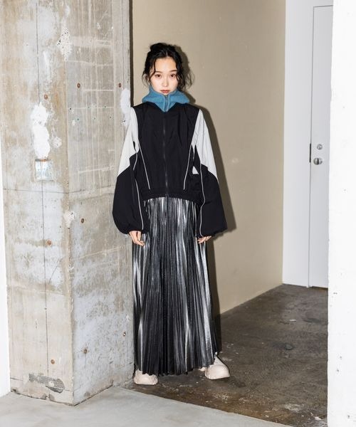 JEANASIS（ジーナシス）の「ZIPニットバラクラバ/968634（ネックウォーマー/スヌード・レディース・ブラック/ホワイト/ブルー・FREE）」の18枚目の写真