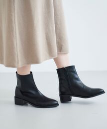 le.coeur blanc | アーモンドトゥショートブーツ(ブーツ)