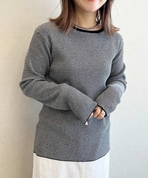 studio CLIP | 《days》12ゲージリブプルオーバー(ニット/セーター)