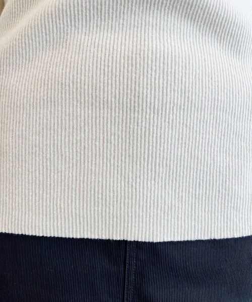 studio CLIP(スタディオクリップ)の「《days》12ゲージリブプルオーバー(ニット/セーター・レディース・オレンジ/ブラウン/その他1/オフホワイト・LARGE/MEDIUM)」の12枚目の写真