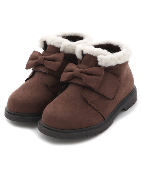 apres les cours（アプレレクール）の「ベルト付きブーツ（ブーツ・キッズ・ピンク/ブラウン・18/17/16/14/15 /19）」の11枚目の写真