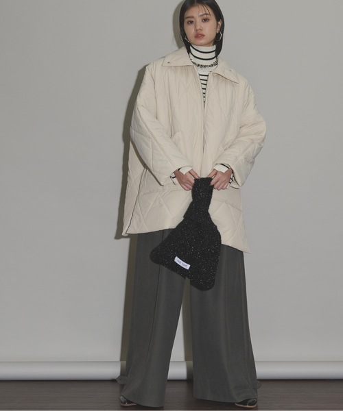 THE YOn（ザヨン）の「グリッターシャギーニットミニバッグ（ハンドバッグ・レディース・シルバー/ブラック/ブラック×ゴールド/ホワイト×ゴールド・FREE）」の22枚目の写真