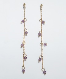 ISS（イズ）の「ISS イズ：ロングストーンピアス（ピアス（両耳用））」