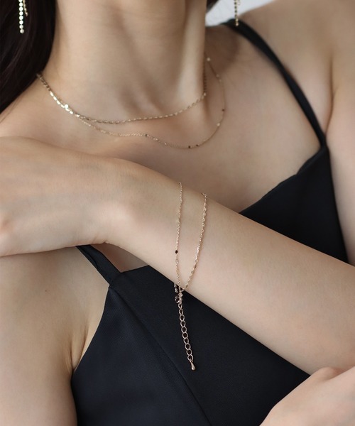 BLUEEAST（ブルーイースト）の「スパークルチェーンブレスレット / ニッケルフリー（ブレスレット・レディース・ゴールド/シルバー・FREE）」の5枚目の写真