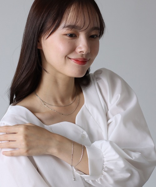 BLUEEAST（ブルーイースト）の「スパークルチェーンブレスレット / ニッケルフリー（ブレスレット・レディース・ゴールド/シルバー・FREE）」の4枚目の写真