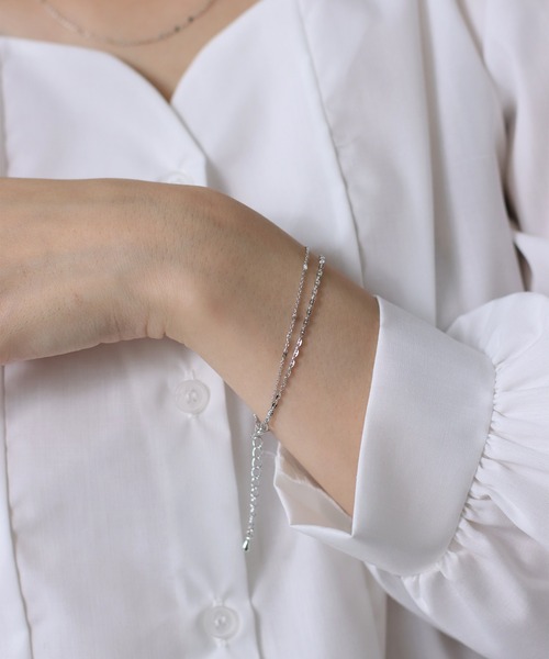 BLUEEAST（ブルーイースト）の「スパークルチェーンブレスレット / ニッケルフリー（ブレスレット・レディース・ゴールド/シルバー・FREE）」の14枚目の写真