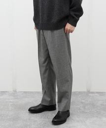 EDIFICE LA BOUCLE | 【LA BOUCLE / ラブ―クル】Flannel Taperd Easy パンツ(スラックス)