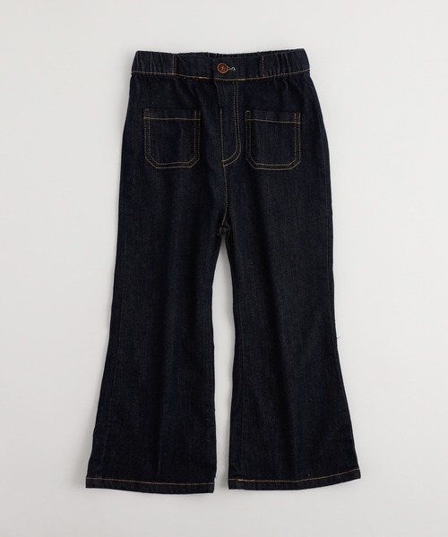 URBAN CHERRY(アーバンチェリー)の「フロントポケットデザインフレアデニムパンツ(デニムパンツ・キッズ・ブルー・150cm/120cm/110cm/140cm/130cm)」の10枚目の写真