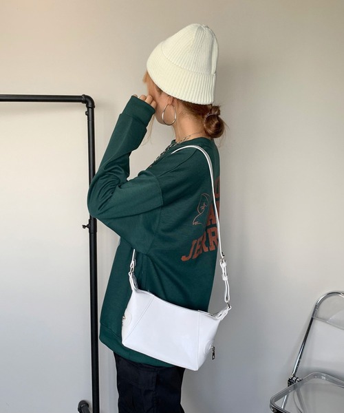 non-hedge（ノンヘッジ）の「ハトメベルトショルダーバッグ（ショルダーバッグ・レディース・ホワイト/ブラック・FREE）」の8枚目の写真