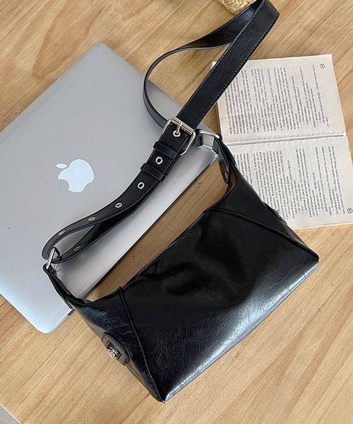 non-hedge（ノンヘッジ）の「ハトメベルトショルダーバッグ（ショルダーバッグ・レディース・ホワイト/ブラック・FREE）」の16枚目の写真