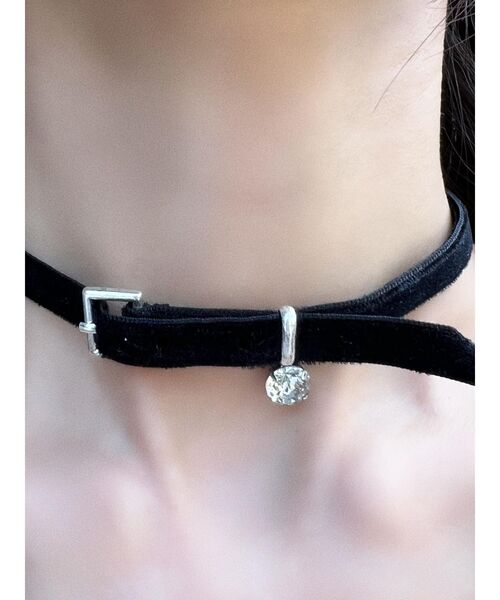 EATME（イートミー）の「ベロアベルトチョーカー（チョーカー・レディース・ブラック・FREE）」の4枚目の写真