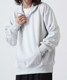 FUNALIVE | High neck brushed lining half zip sweatshirt / ハイネック裏起毛 ハーフジップスウェット unisex(スウェット)