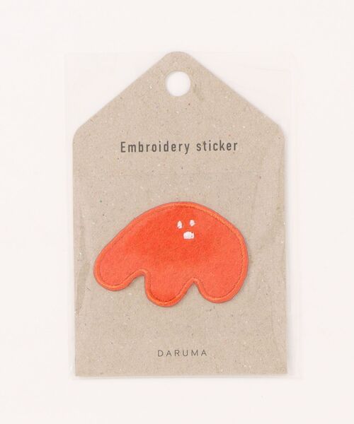 studio CLIP（スタディオクリップ）の「【daily CLIP】刺繍ステッカー モチーフ（その他雑貨・レディース・その他5/その他2/その他8/その他7/その他3/その他4/その他6/その他1/その他9/オフホワイト/ホワイト/ライトグレー/シルバーグレー/サンドグレー/スモーク/ダークグレー/チャコール/ブラック/グレー・FREE）」の9枚目の写真