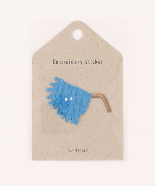 studio CLIP（スタディオクリップ）の「【daily CLIP】刺繍ステッカー モチーフ（その他雑貨・レディース・その他5/その他2/その他8/その他7/その他3/その他4/その他6/その他1/その他9/オフホワイト/ホワイト/ライトグレー/シルバーグレー/サンドグレー/スモーク/ダークグレー/チャコール/ブラック/グレー・FREE）」の6枚目の写真