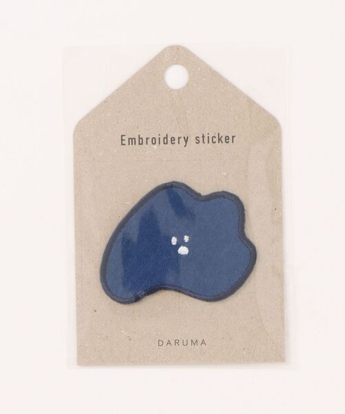 studio CLIP（スタディオクリップ）の「【daily CLIP】刺繍ステッカー モチーフ（その他雑貨・レディース・その他5/その他2/その他8/その他7/その他3/その他4/その他6/その他1/その他9/オフホワイト/ホワイト/ライトグレー/シルバーグレー/サンドグレー/スモーク/ダークグレー/チャコール/ブラック/グレー・FREE）」の3枚目の写真