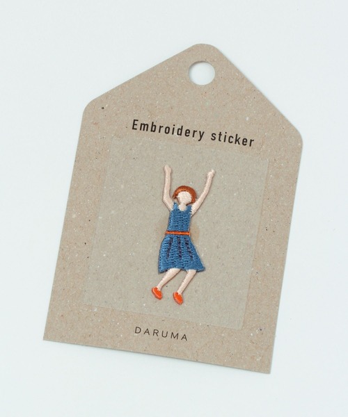 studio CLIP（スタディオクリップ）の「【daily CLIP】刺繍ステッカー モチーフ（その他雑貨・レディース・その他5/その他2/その他8/その他7/その他3/その他4/その他6/その他1/その他9/オフホワイト/ホワイト/ライトグレー/シルバーグレー/サンドグレー/スモーク/ダークグレー/チャコール/ブラック/グレー・FREE）」の15枚目の写真