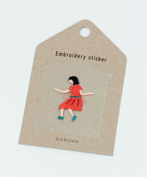 studio CLIP（スタディオクリップ）の「【daily CLIP】刺繍ステッカー モチーフ（その他雑貨・レディース・その他5/その他2/その他8/その他7/その他3/その他4/その他6/その他1/その他9/オフホワイト/ホワイト/ライトグレー/シルバーグレー/サンドグレー/スモーク/ダークグレー/チャコール/ブラック/グレー・FREE）」の17枚目の写真